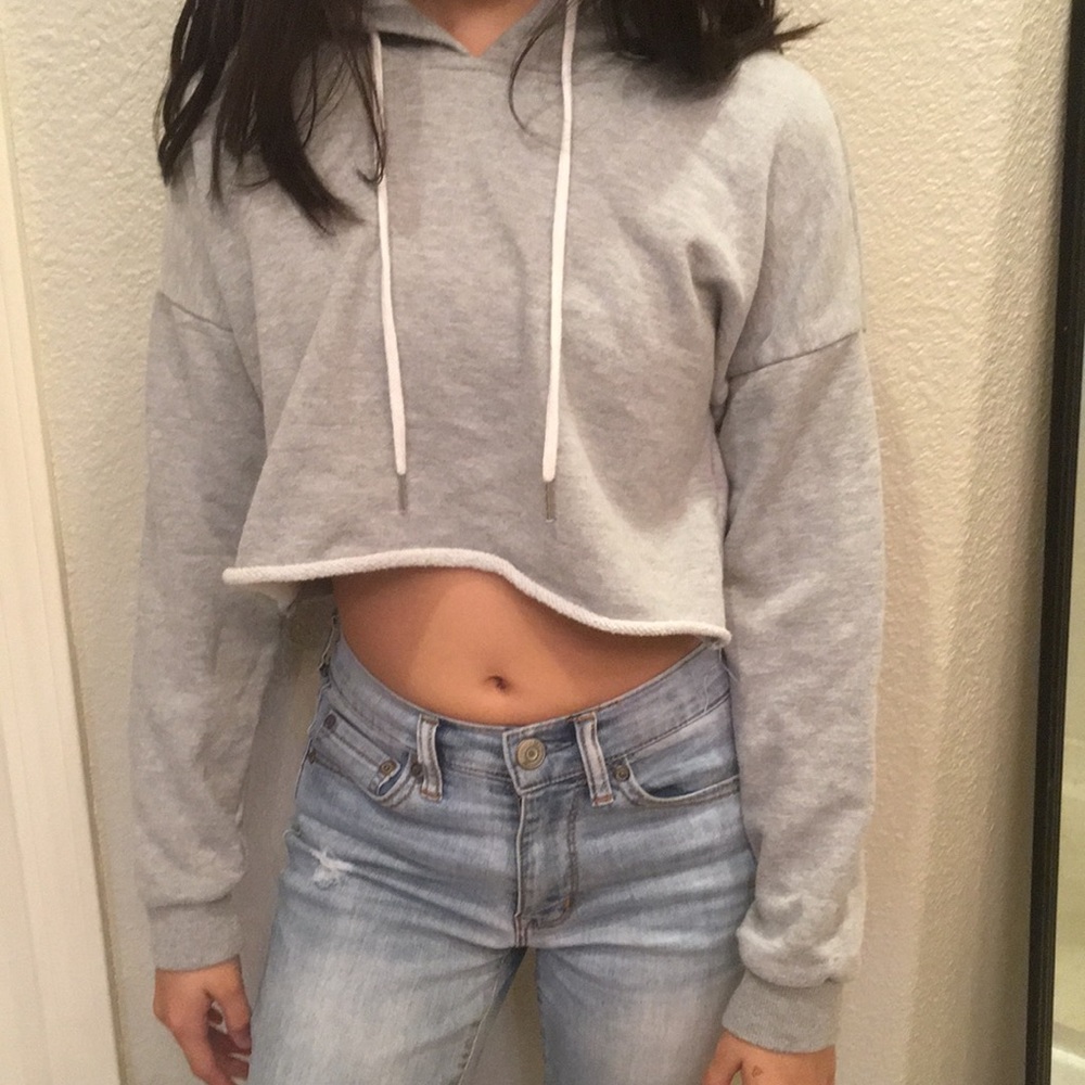 Crop top sweater